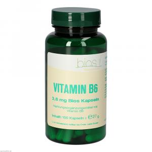 VITAMIN B6 3,6 mg Bios Kapseln
