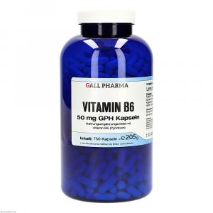 VITAMIN B6 50 mg GPH Kapseln