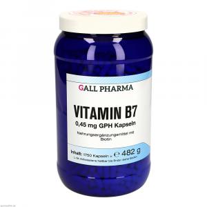 VITAMIN B7 0,45 mg GPH Kapseln