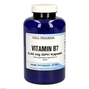 VITAMIN B7 0,45 mg GPH Kapseln