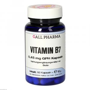 VITAMIN B7 0,45 mg GPH Kapseln