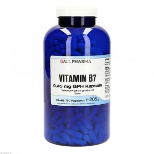 VITAMIN B7 0,45 mg GPH Kapseln