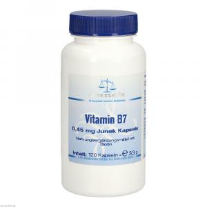 VITAMIN B7 0,45 mg Junek Kapseln