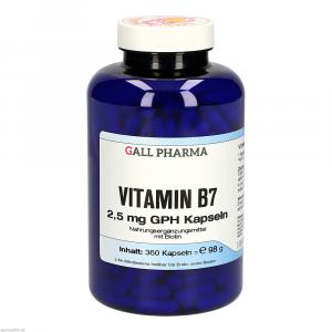 VITAMIN B7 2,5 mg GPH Kapseln