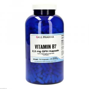 VITAMIN B7 2,5 mg GPH Kapseln