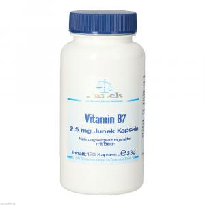 VITAMIN B7 2,5 mg Junek Kapseln