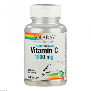 VITAMIN C 1000 mg m.Hageb.& Acerola verz.Solaray