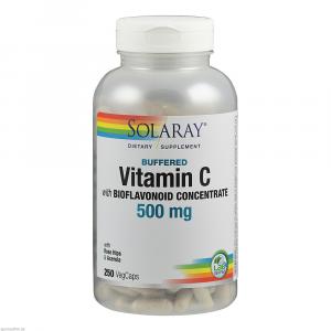 VITAMIN C 500 mg m.Bioflav.-Konz.gepuff.Solar.Kps.