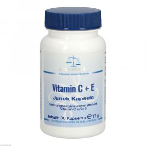 VITAMIN C+E Junek Kapseln