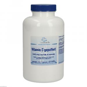 VITAMIN C GEPUFFERT 100 mg Junek Kapseln