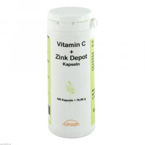 VITAMIN C+ZINK Depot Kapseln