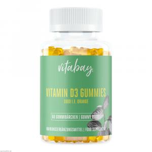 VITAMIN D3 1.000 I.E. Fruchtgummis Orange vegan