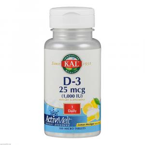 VITAMIN D3 1000 I.E. ActivMelt KAL Sublingualtabl.