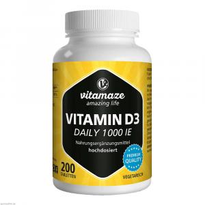 VITAMIN D3 1000 I.E. daily vegetarisch Tabletten