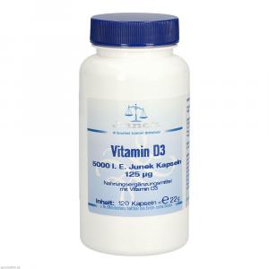 VITAMIN D3 125 μg Junek Kapseln