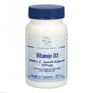 VITAMIN D3 125 μg Junek Kapseln