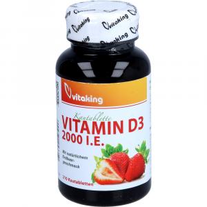 VITAMIN D3 2.000 I.E. Kautabletten