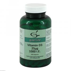 VITAMIN D3 25 μg 1000 I.E. Kapseln
