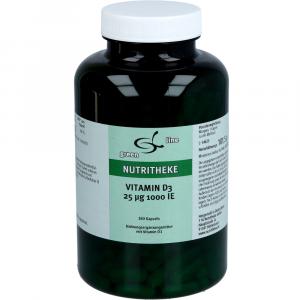 VITAMIN D3 25 μg 1000 I.E. Kapseln