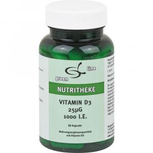 VITAMIN D3 25 μg 1000 I.E. Kapseln