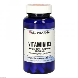 VITAMIN D3 25 μg GPH Kapseln