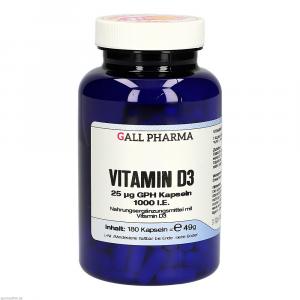 VITAMIN D3 25 μg GPH Kapseln