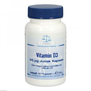 VITAMIN D3 25 μg Junek Kapseln