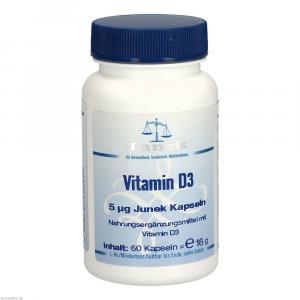 VITAMIN D3 5 μg Junek Kapseln