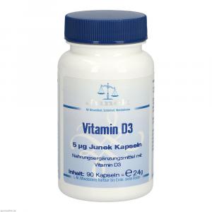 VITAMIN D3 5 μg Junek Kapseln