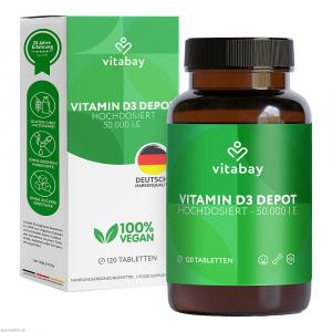 VITAMIN D3 DEPOT 50.000 I.E. Cholecalcifer.veg.Tab