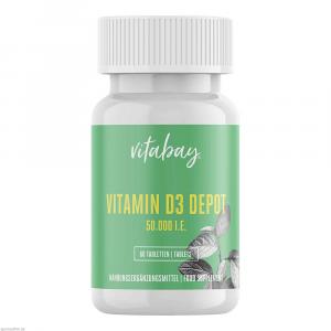 VITAMIN D3 DEPOT 50.000 I.E. Cholecalcifer.veg.Tab
