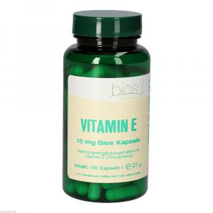 VITAMIN E 15 mg Bios Kapseln
