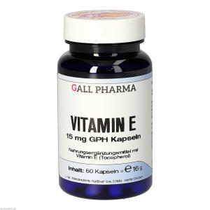 VITAMIN E 15 mg GPH Kapseln