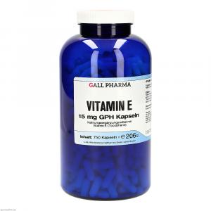 VITAMIN E 15 mg GPH Kapseln