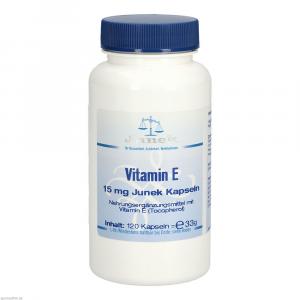 VITAMIN E 15 mg Junek Kapseln