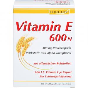 VITAMIN E 600 N Weichkapseln