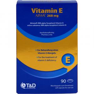VITAMIN E AIWA 268 mg Weichkapseln