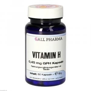 VITAMIN H 0,45 mg GPH Kapseln