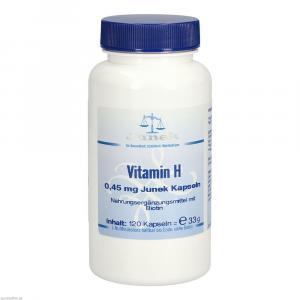 VITAMIN H 0,45 mg Junek Kapseln