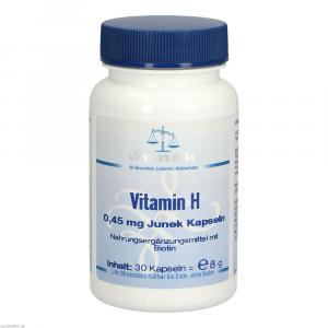 VITAMIN H 0,45 mg Junek Kapseln