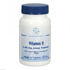 VITAMIN H 0,45 mg Junek Kapseln