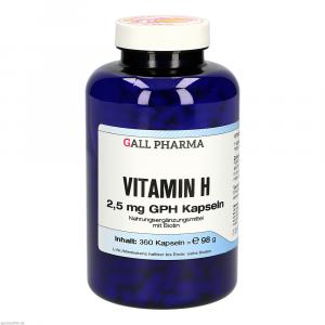 VITAMIN H 2,5 mg GPH Kapseln