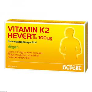 VITAMIN K2 HEVERT 100 μg Kapseln