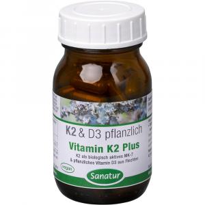VITAMIN K2 MK7 Plus Vitamin D3 Kapseln