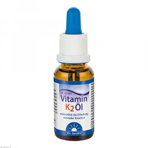 VITAMIN K2 ÖL Vit.K als MK7 Dr.Jacob's Tro.z.Einn.
