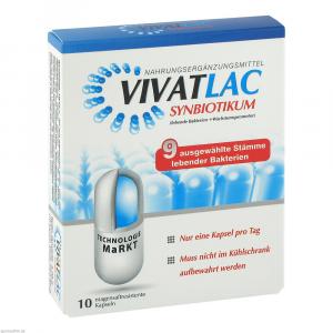 VIVATLAC SYNBIOTIKUM magensaftresistente Kapseln