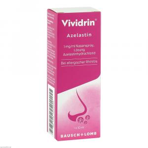 VIVIDRIN Azelastin 1 mg/ml Nasenspray Lösung