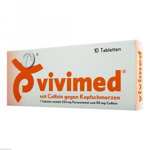 VIVIMED mit Coffein gegen Kopfschmerzen Tabletten