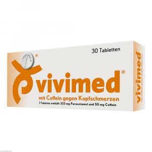 VIVIMED mit Coffein gegen Kopfschmerzen Tabletten