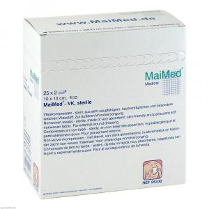 VLIESKOMPRESSEN steril 10x10 cm